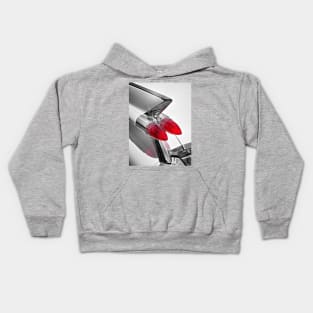 American classic car Sedan Deville 1959 tail fin Kids Hoodie